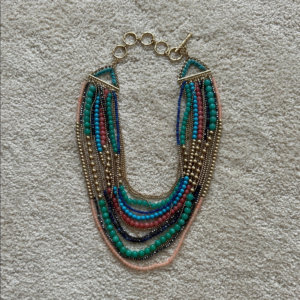Stella & Dot Vibrant Beaded Necklace